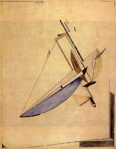 El Lissitzky Composition  aa Sweden oil painting art